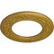 Ekena Millwork Blackthorn Ceiling Medallion (Canopies up to 7 1/2"), 13 3/8"OD x 7 1/2"ID x 3/4"P, Pharaohs Gold CM13BLPGS - alternate 4